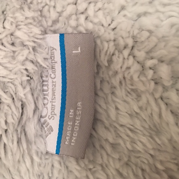 White and grey Colombia jacket - Picture 2 of 2