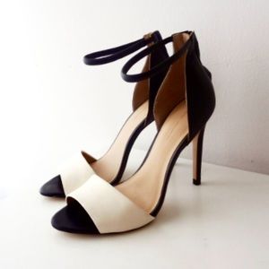 ZARA Basic Black & White Heels