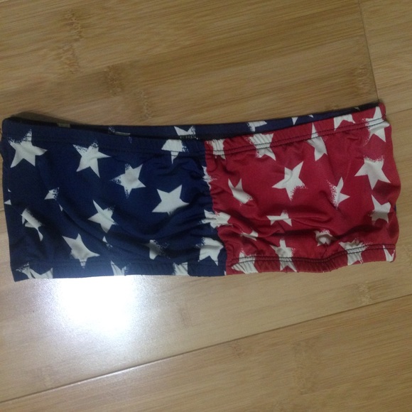 Red white & blue bandeau