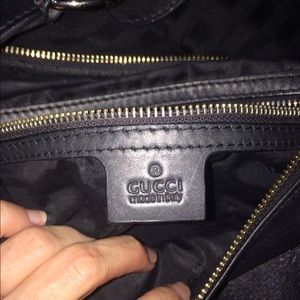 Gucci leather horsebit purse. Excellent