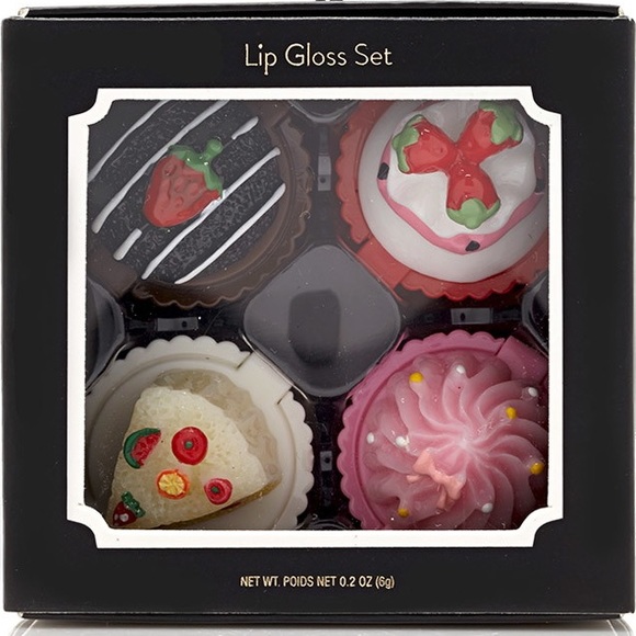 Forever 21 Dessert Lip Gloss Set cake novelty NWT - Picture 4 of 4