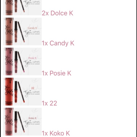 Kylie Lip kit