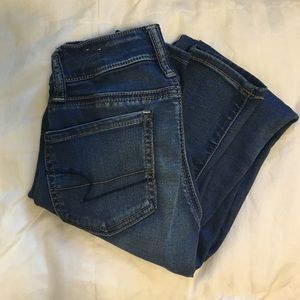 ae super stretch jeggings