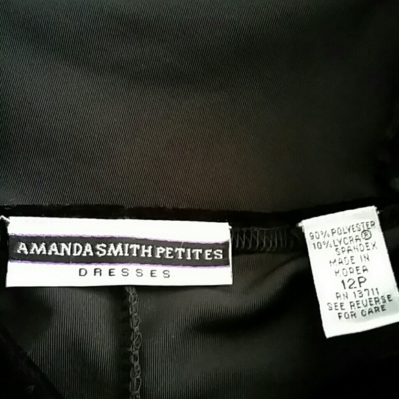 Dress ,AMANDA  SMITH PETITES, - Picture 3 of 3