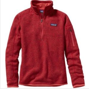 Patagonia Better Sweater 1/4 zip fleece pullover