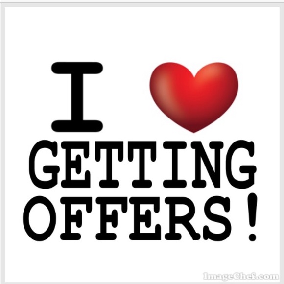 Don't be shy! Send me an offer!