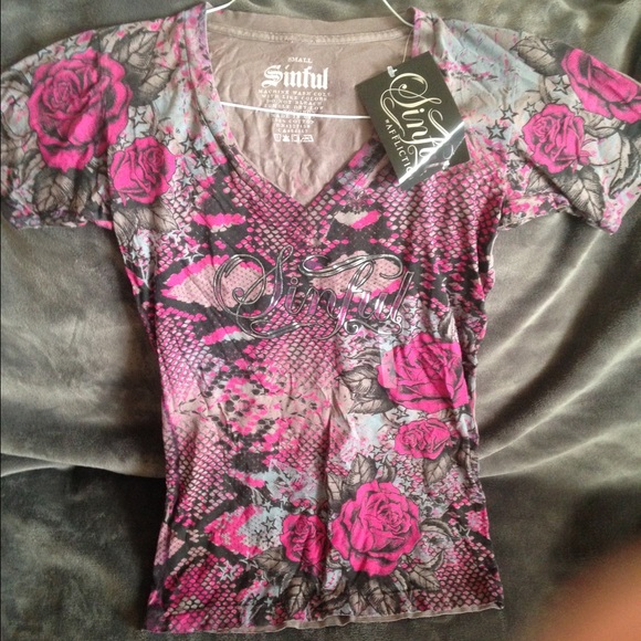 Sinful top NWT!