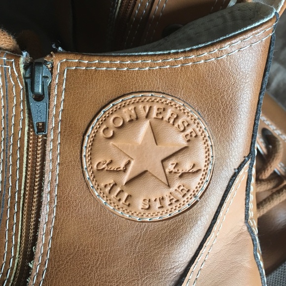 Converse All Star high top leather booties!!!