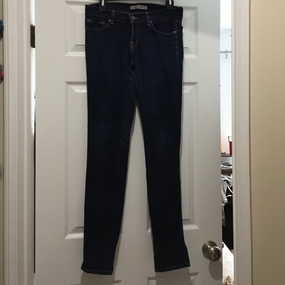 Dark wash denim jeans