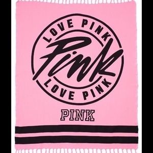 Victoria Secret Love Pink Festival blanket