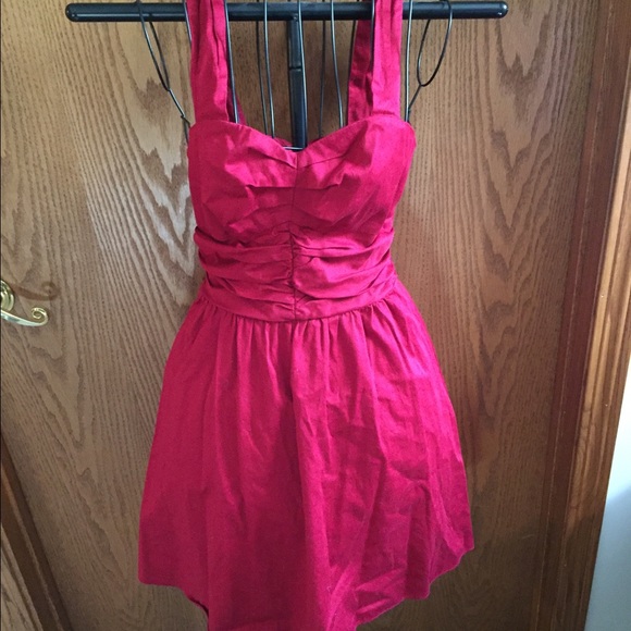 Red express dress