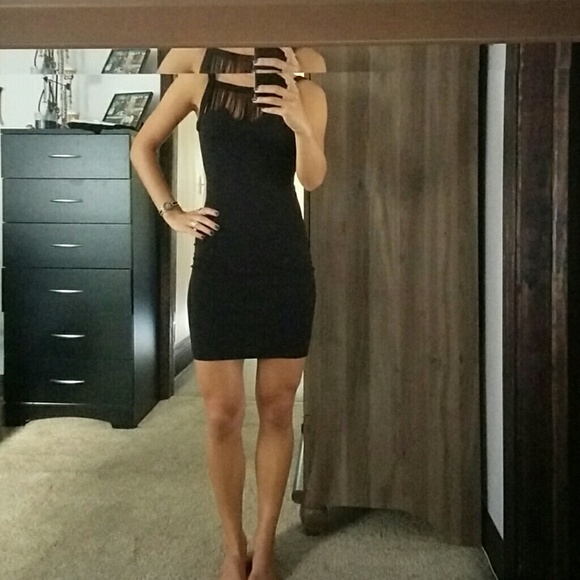 ASOS Petite Black Mini Dress