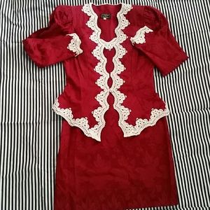 Cachet, Dress with jacket