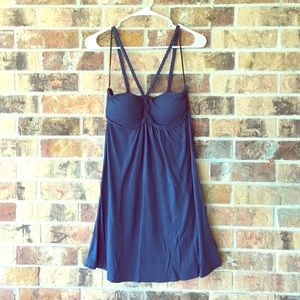 Braided detail dress