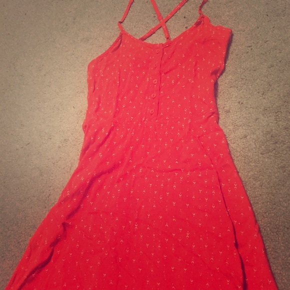 Beautiful Orange Sundress