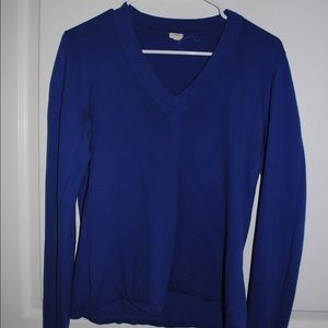 Royal blue J. Crew sweater