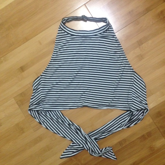 Halter style crop top