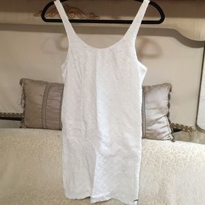 Spring summer white short dress size 1