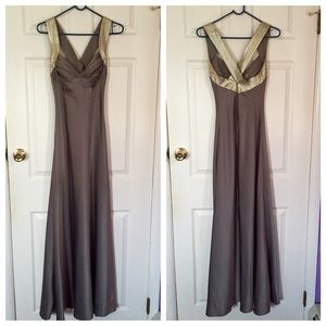 Calvin Klein Floor Length Prom Dress