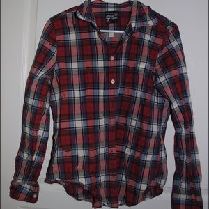 American Eagle plaid button down