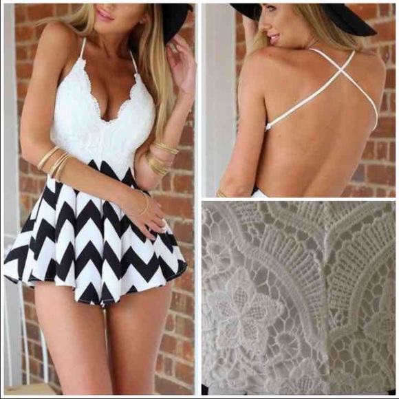 Sexy dress jumpsuits lace summer-night-disco