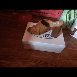 Steve Madden suede heels (kristal)