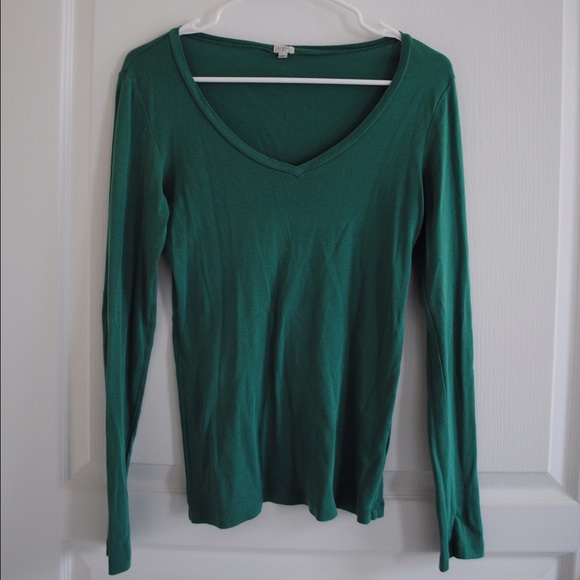 Green J. Crew tee