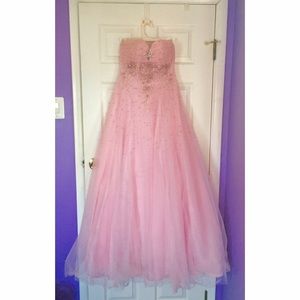 David's Bridal Prom Gown