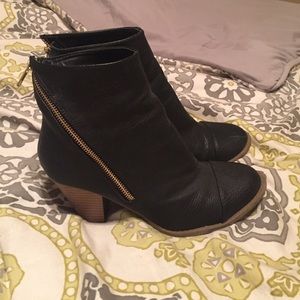 Black booties