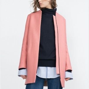 Pink ZARA coat