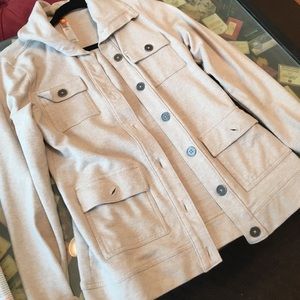 Tan Button Up Casual Jacket!