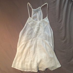 White, Indy American eagle tank top
