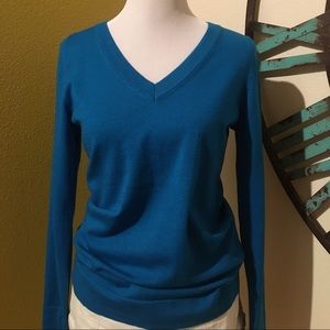 Merino Wool V-Neck Sweater