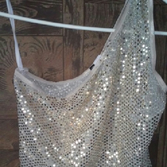 Gold Sequence shirt.