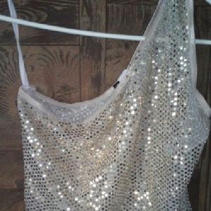 Gold Sequence shirt.