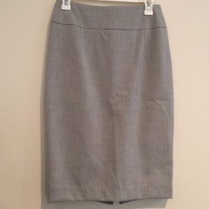 Target Mossimo Gray Pencil Skirt