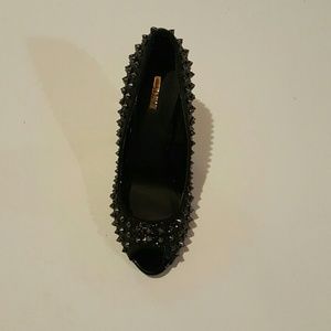 Black studded dress Shoes