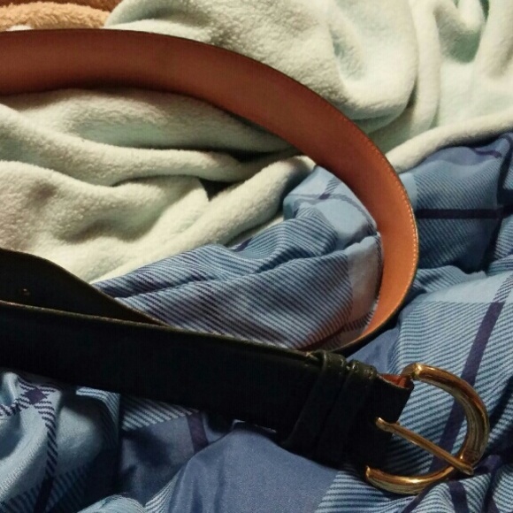 Authentic green coach belt