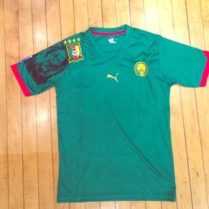 Puma 2010 Cameroon World Cup Home Soccer Jersey