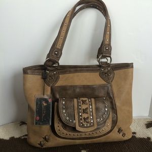 Montana West leather purse NWT