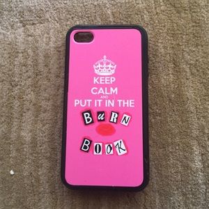 iPhone4 "burn book" phone case