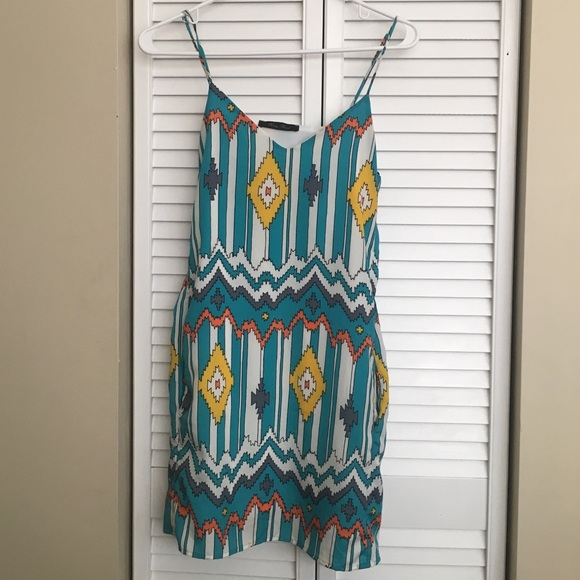 Aztec dress by Honey Punch