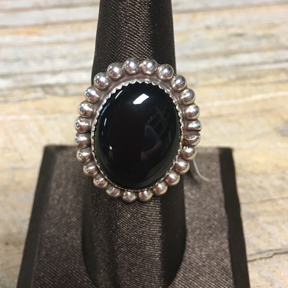 Black Onyx Ring (R254)