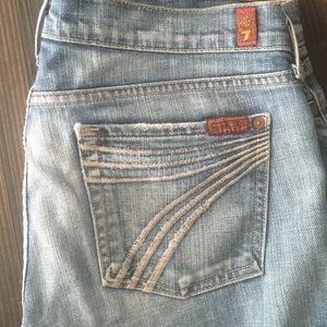 7 for all man kind crop pants