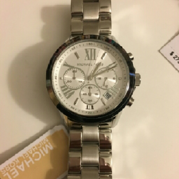 Michael Kors Watch Silver Bradshaw - Picture 3 of 3