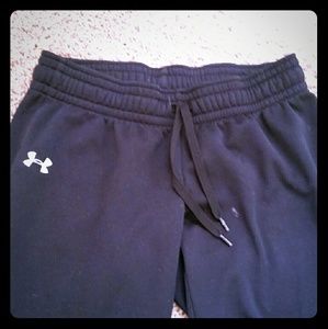 Black Under Armour sweats