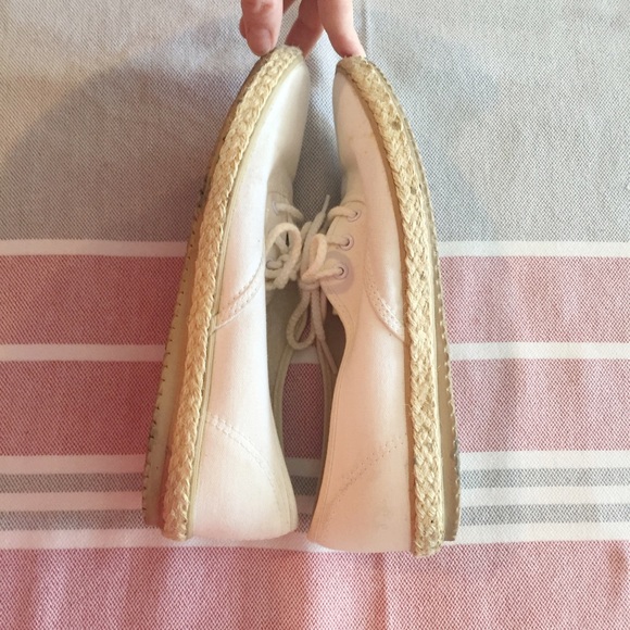 Super Rad Vintage Canvas Lace Up Espadrilles - Picture 3 of 4