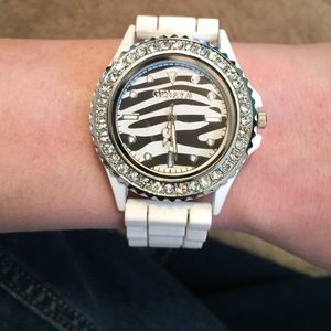 Geneva Watch with Mercedes symbol on the hour hand