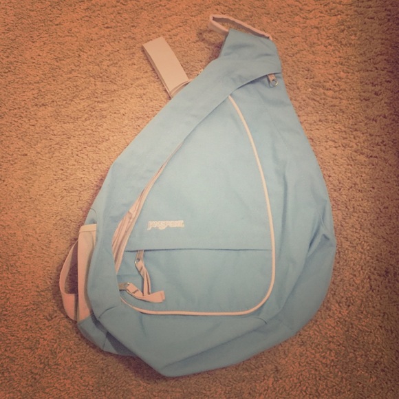 Cute wrap around back pack, Sky blue.