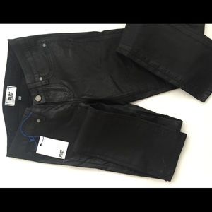 Paige waxed denim Pandora jeans